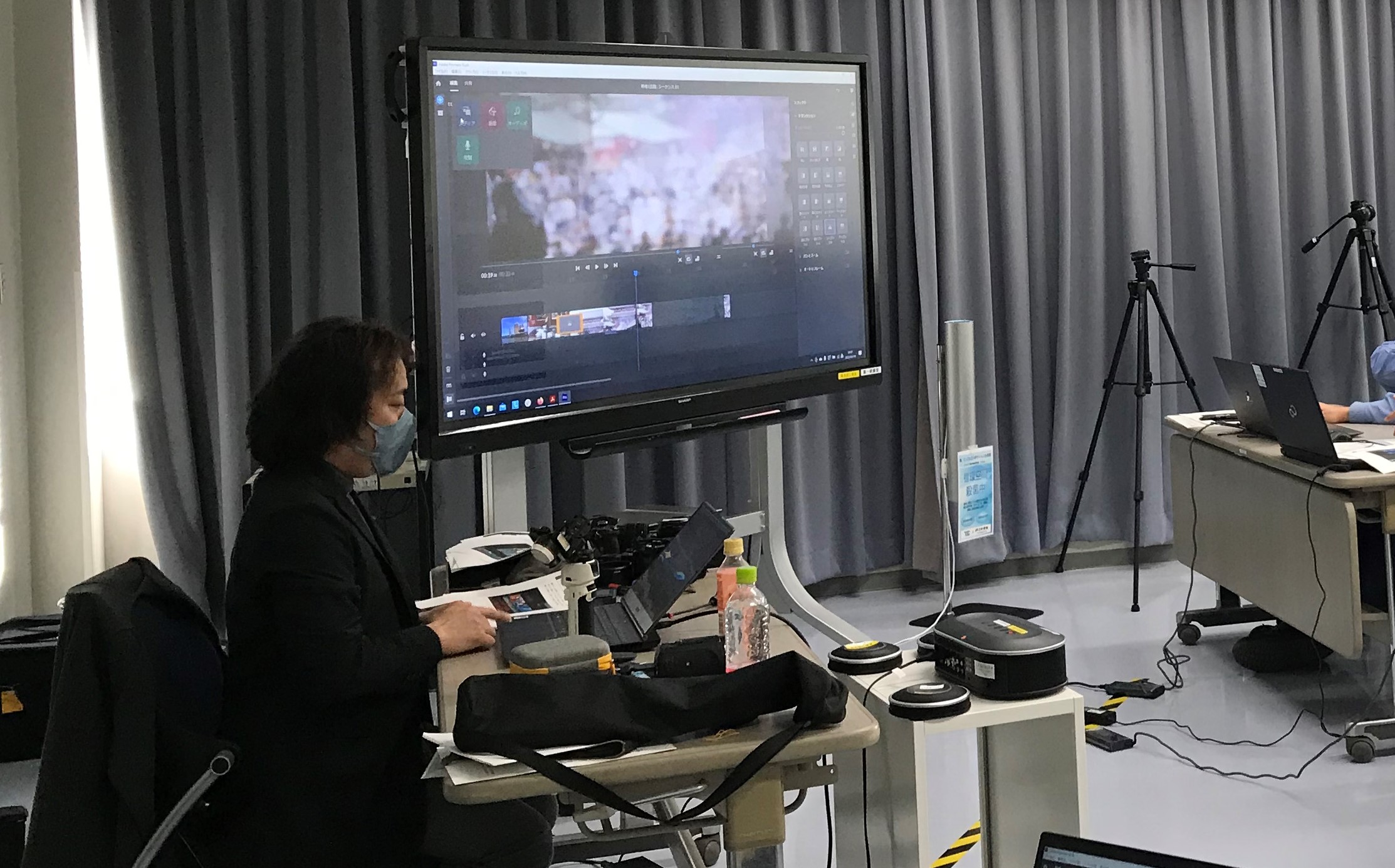 「動画制作トレーニングパック」実際の様子